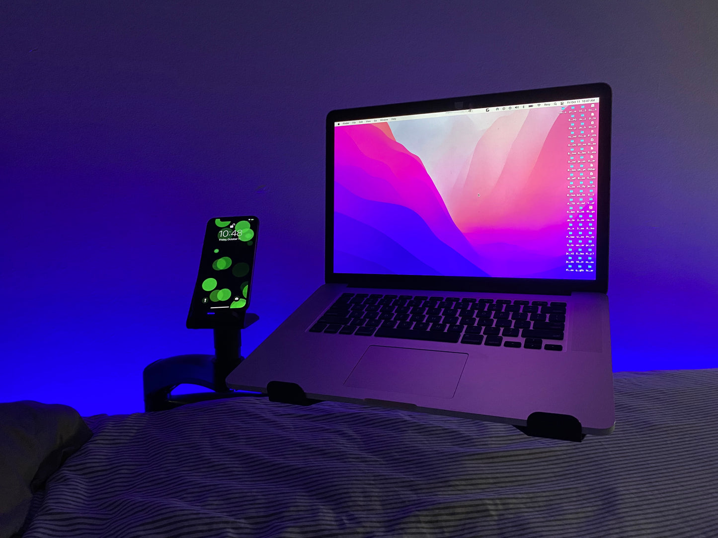 Laptop Stand + Phone Charger