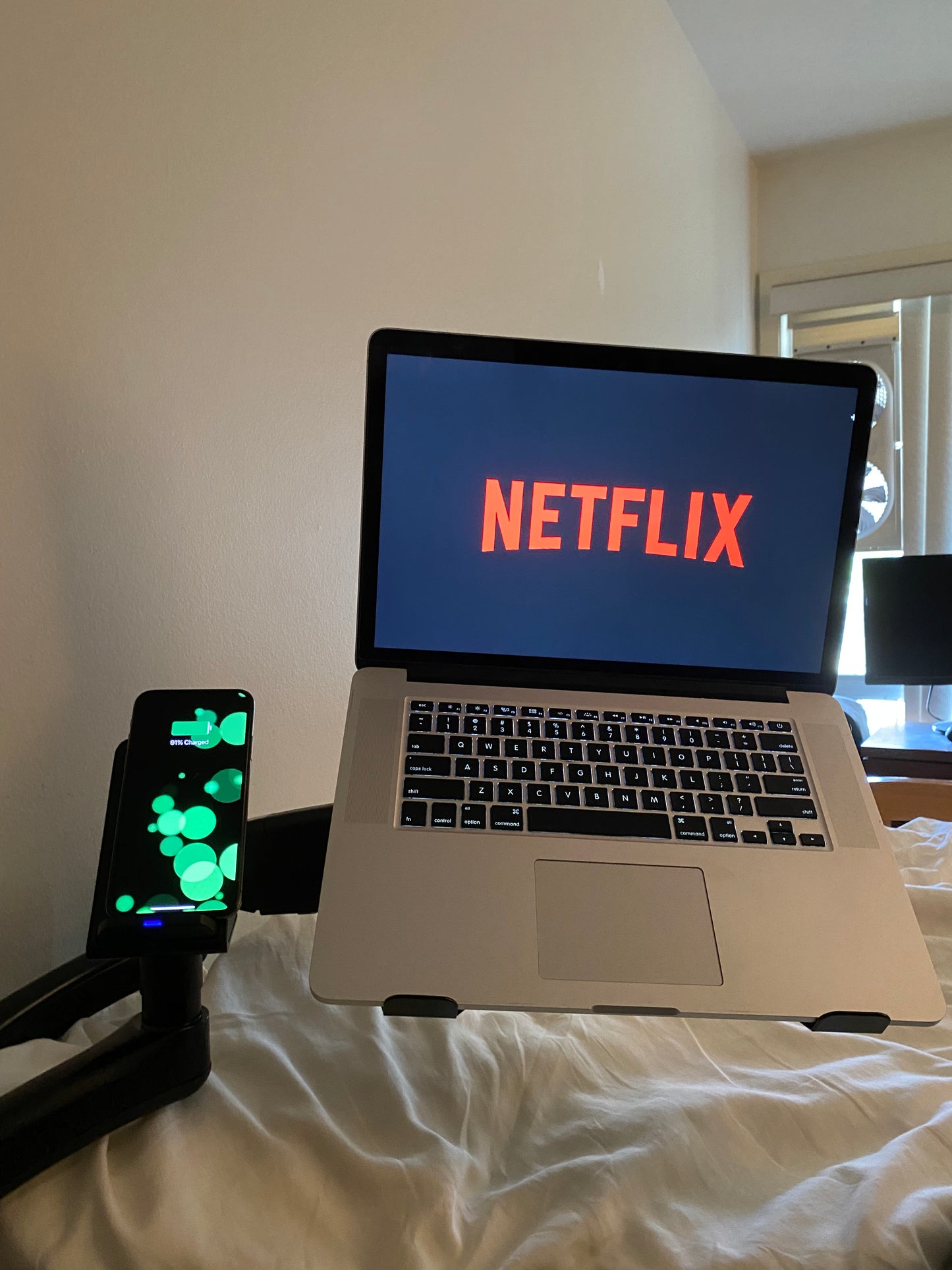 Laptop Stand + Phone Charger