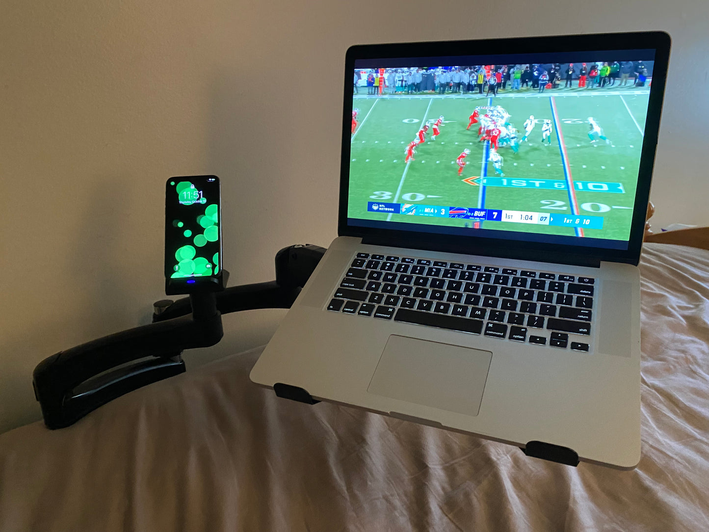 Laptop Stand + Phone Charger