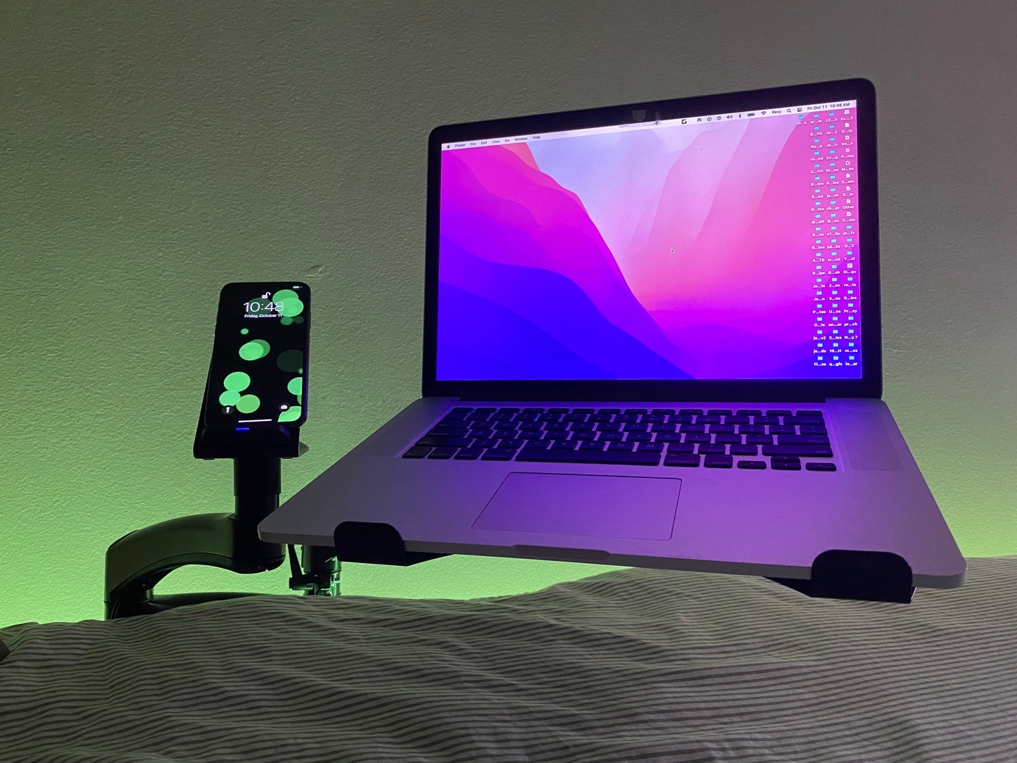 Laptop Stand + Phone Charger