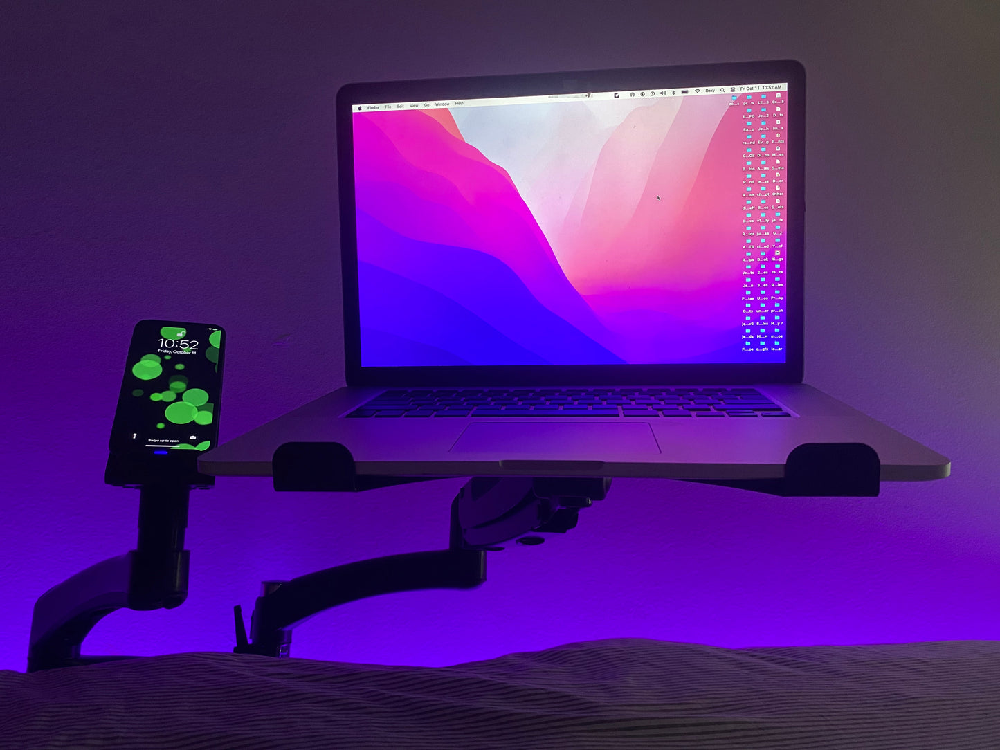 Laptop Stand + Phone Charger