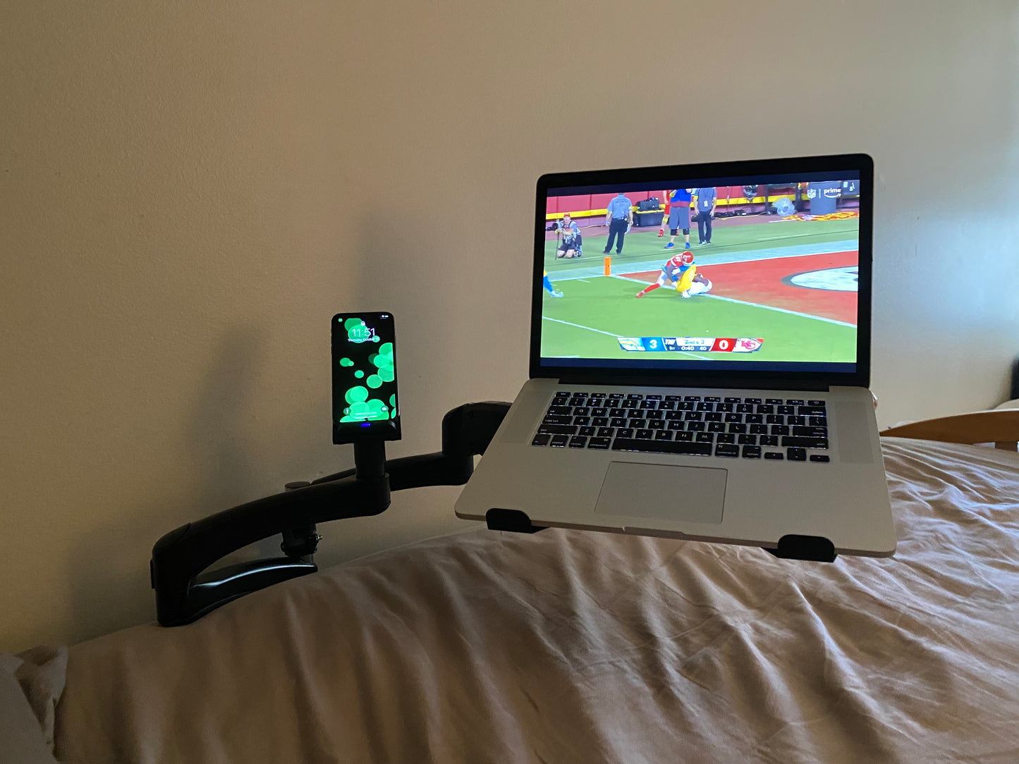 Laptop Stand + Phone Charger